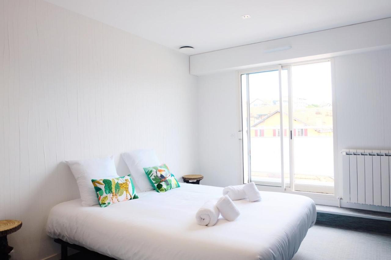 Magnifique Appartement, En Hyper Centre, Avec Terrasse Et Place De Parking Biarritz Exteriér fotografie